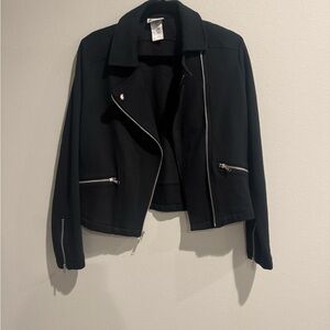 Disney Parks Rhinestone Mickey Moto Jacket